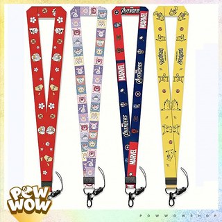 Dây Đeo Điện Thoại / Bảng Thẻ Nhân Viên Vải Canvas Phong Cách Nhân Vật Hoạt Hình Anime Manga Loại Dài 45cm Và Ngắn 18cm