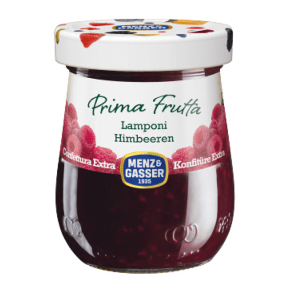 Mứt Phúc Bồn Tử Menz & Gasser 340g – Ngọt Dịu, Dùng Với Bánh Mì Hoặc Yogurt
