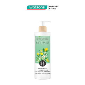Sữa Dưỡng Thể Bielenda Bio Vitamin C Moisturizing Brightening Body Milk with Niacinamide 400ml
