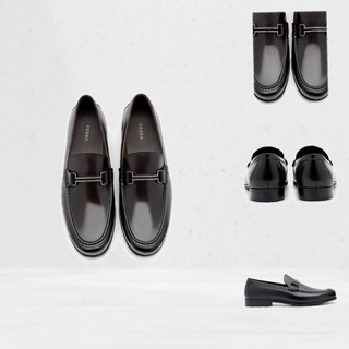 Giày PEDRO Dale Leather Horsebit Loafers - PM1-46600212 chính hãng đủ bill