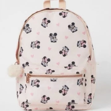ZARA Ba Lô Mini Ba Lô Trẻ Em Ba Lô Trẻ Em Mới Ba Lô Bé Gái Minnie Hợp Thời Trang Dễ Thương Mẫu Giáo Ba Lô