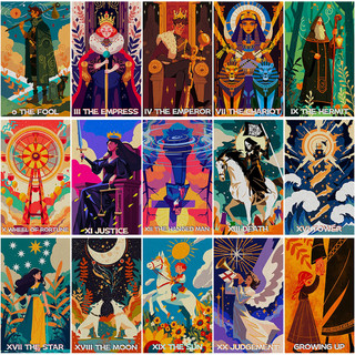 Bộ Bài Windbell Island Tarot - Mini Edition (Mystic House Tarot Shop)
