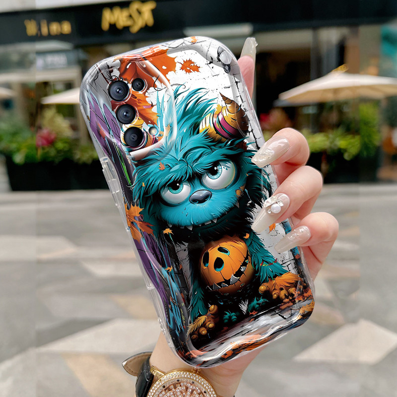 Ốp Lưng OPPO Reno 5 5G Reno 5K 5G Find X3 Lite Case Trong suốt Vỏ mềm Mẫu Hoạt hình đáng yêu