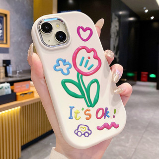 Ốp Lưng Áp dụng cho OPPO A5 A3s A12E Realme C1 Case Thời trang Đáng yêu