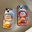 Ốp Lưng VIVO Y12 Y12i Y15 Y16 Y17 Y15s Y15a Y15c Y01 Y35 Y56 5G Y3 Y3s Case Trong suốt Hoạt hình Mèo Xanh đáng yêu