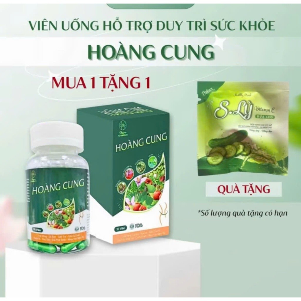 Giảm cân Hoàng Cung Slim Natural Hộp 30 Viên giảm cân an toàn