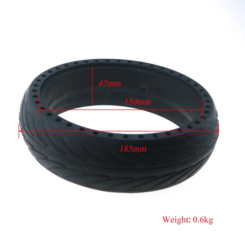 Hàng sẵn có 8 inch Lốp rắn 8x2.125 cho xe tay ga điện Segway ES1 / ES2 / ES3 / ES4