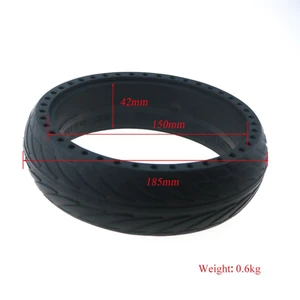 Hàng sẵn có 8 inch Lốp rắn 8x2.125 cho xe tay ga điện Segway ES1 / ES2 / ES3 / ES4