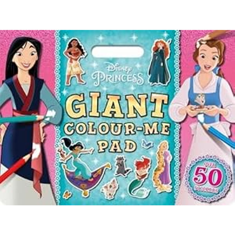 Sách Disney Princess: Giant Colour-Me Pad | Shopee Việt Nam
