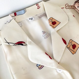 | SEUNKIDS | Bộ pijama dài tay cho bé gái bé trai bộ thu đông cho bé