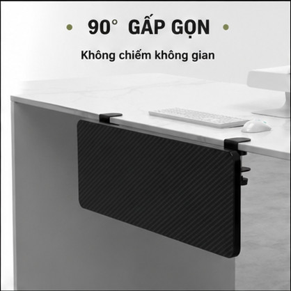 Kệ Mở Rộng Bàn Gấp Gọn - Đen 52*25cm | BigBuy360 - bigbuy360.vn