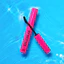 Mascara chống thấm nước Hàn Quốc My Mascara Black 6g (2 gói) - Chống nhòe, Lâu trôi