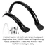 Xe đạp 16 inch 20 inch CHO FENDERS PVC chắn bùn cho xe đạp gấp điện