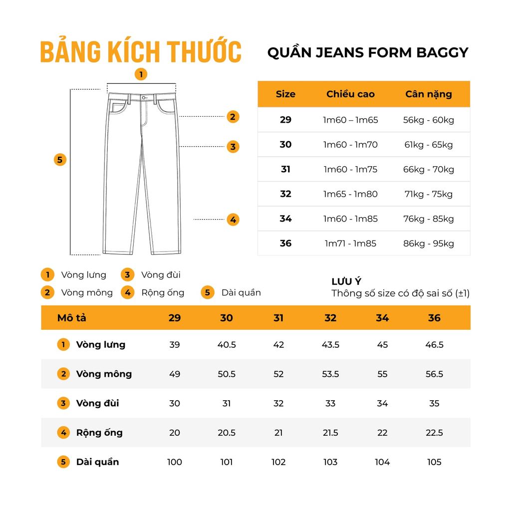 Quần Jeans Nam ICONDENIM Urban Fade QJID0287 | BigBuy360 - bigbuy360.vn
