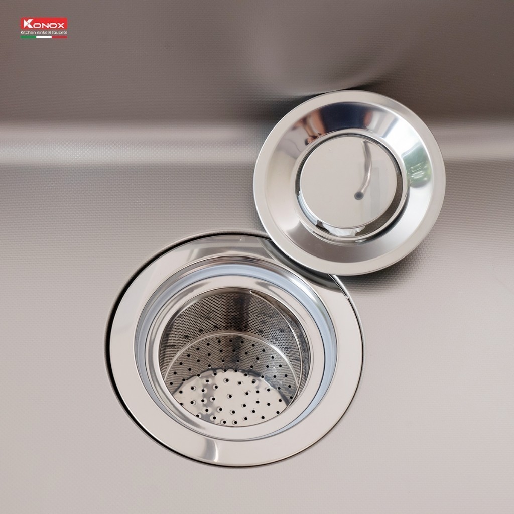 Chậu Rửa Chén Konox KN8347SU Undermount Sink - Inox 304 Dày Cao Cấp, 2 Hộc Âm Bàn Sang Trọng