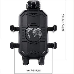 Giá đỡ điện thoại xe đạp giá đỡ điều hướng cố định tám hướng chống rung xe đạp