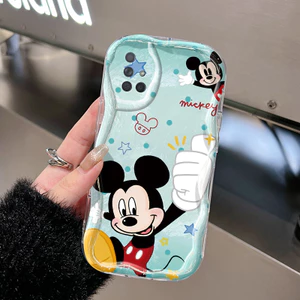 Ốp Lưng Samsung A52 A52s A51 M40s A50 A50s A30s A55 5G A35 5G Case Trong suốt Chuột nhỏ dễ thương Vỏ mềm