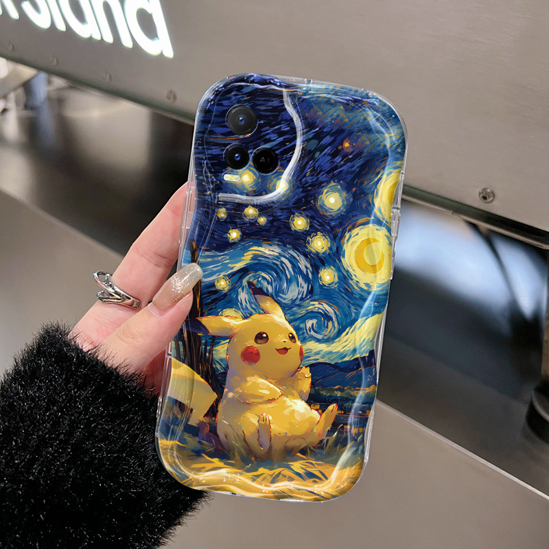 Ốp Lưng VIVO Y21 Y21s Y21t Y21e Y21a Y33t Y33s Y21G Y22 Y22s Y28 Case Trong suốt Sáng tạo Dễ thương Yêu tinh