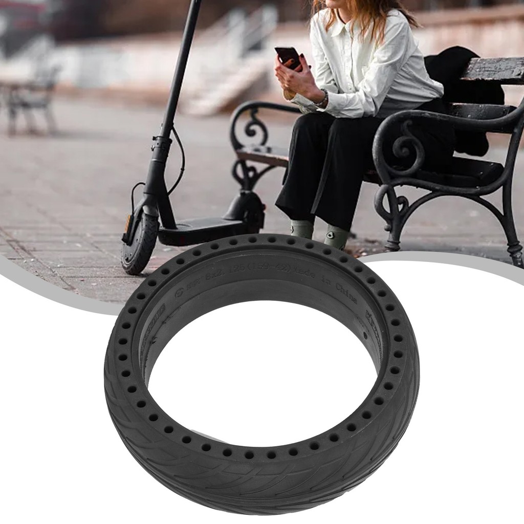 Hàng sẵn có 8 inch Lốp rắn 8x2.125 cho xe tay ga điện Segway ES1 / ES2 / ES3 / ES4