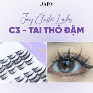 Lông Mi Cụm Tự Nhiên Jary Cluster Lashes - Hộp Nhựa 5 Hàng Chính Hãng - Bebeau
