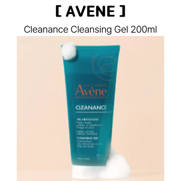 [Avene] Sữa Rửa Mặt Cleanance 200ml Sữa Rửa Mặt Cân Bằng pH Cho Da Nhạy Cảm Dầu | Sữa rửa mặt Gel axit nhẹ | Sữa rửa mặt dưỡng ẩm hàng ngày