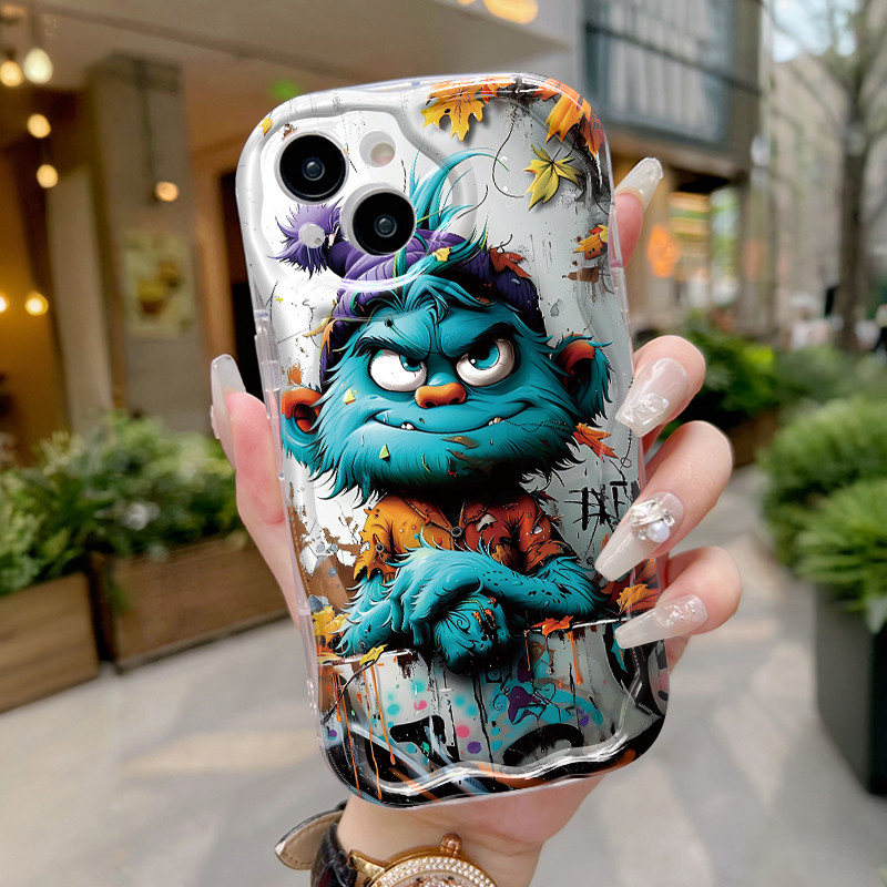 Ốp Lưng OPPO Reno 5 5G Reno 5K 5G Find X3 Lite Case Trong suốt Vỏ mềm Mẫu Hoạt hình đáng yêu