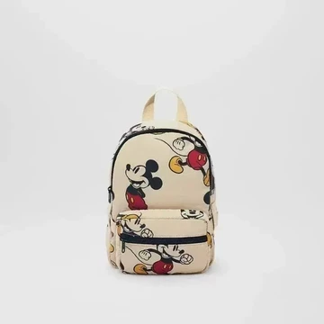 ZARA Ba Lô Mini Ba Lô Trẻ Em Ba Lô Trẻ Em Mới Ba Lô Bé Gái Minnie Hợp Thời Trang Dễ Thương Mẫu Giáo Ba Lô