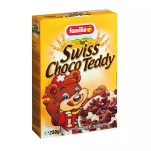 Ngũ cốc sô cô la hình Gấu Familia 250g – Ăn sáng cho bé từ Thụy Sĩ