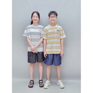 BM2601ST10 - Bộ Beemon trẻ em kẻ 2 màu size 120-160