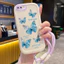 Ốp Lưng Realme C2 C2s OPPO A1K Case Với Lanyard Bướm nhỏ đẹp
