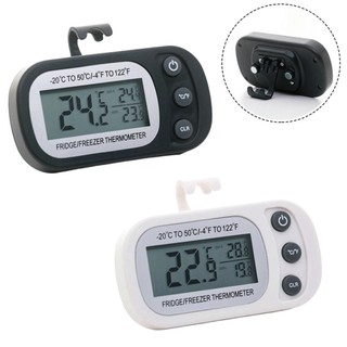 [FUXIN] Nhiệt kế / tủ lạnh chống nước kỹ thuật số có màn hình LCD Min / Max.