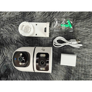 Camera Wifi Yoosee 2 Mắt Trong Nhà Xoay 360 Độ Có Màu Ban Đêm - Hỗ Trợ Đàm Thoại 2 Chiều