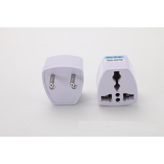 Đầu Chuyển Đổi Ổ Cắm 2 Chấu Thành 3 Chấu Tiện Dụng