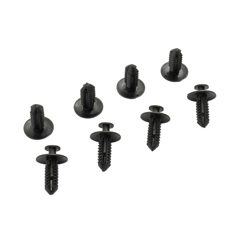 [TOP] Dành Cho Xe BMW 100x Nhựa Đen Đẩy Đinh Tán Viền Bảng Điều Khiển Kẹp 8 Mm Đường Kính Lỗ Sử Dụng