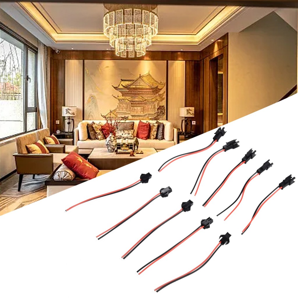 < Welv > Đầu nối 2,54mm SM 2Pin 2P Đầu nối Cáp Nam / Nữ❀