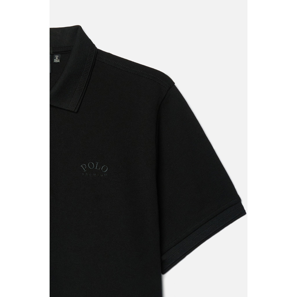 Áo Polo Nam Trơn Cao Cấp Ninomaxx Form Travel Fit DENSECOTTON Thấm Hút Giữ Form Tốt 2505006
