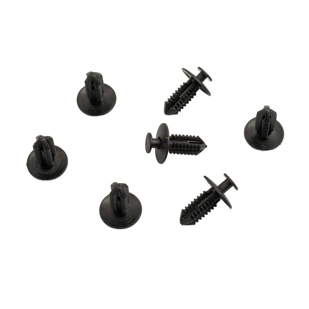[TOP] Dành Cho Xe BMW 100x Nhựa Đen Đẩy Đinh Tán Viền Bảng Điều Khiển Kẹp 8 Mm Đường Kính Lỗ Sử Dụng