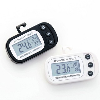 [FUXIN] Nhiệt kế / tủ lạnh chống nước kỹ thuật số có màn hình LCD Min / Max.