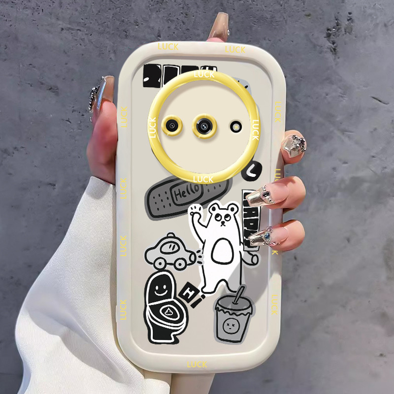 Ốp Lưng Xiaomi Redmi A3 A3X POCO C61 Ốp Silicon Case Vỏ mềm Sáng tạo