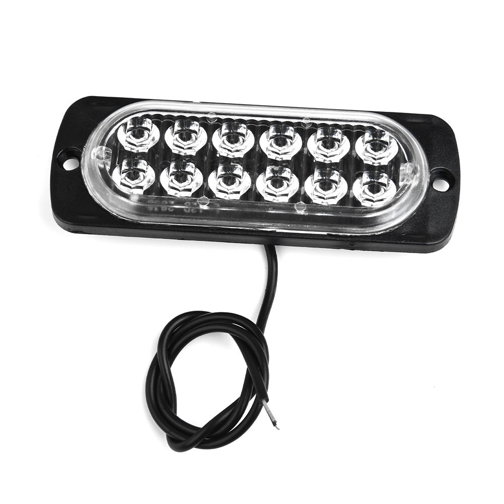 ⚡GIẢM GIÁ LỚN⚡DC 12V 36W Trắng 12LED Xe Tải An Toàn Cho Khẩn Cấp Luôn Sáng Đèn