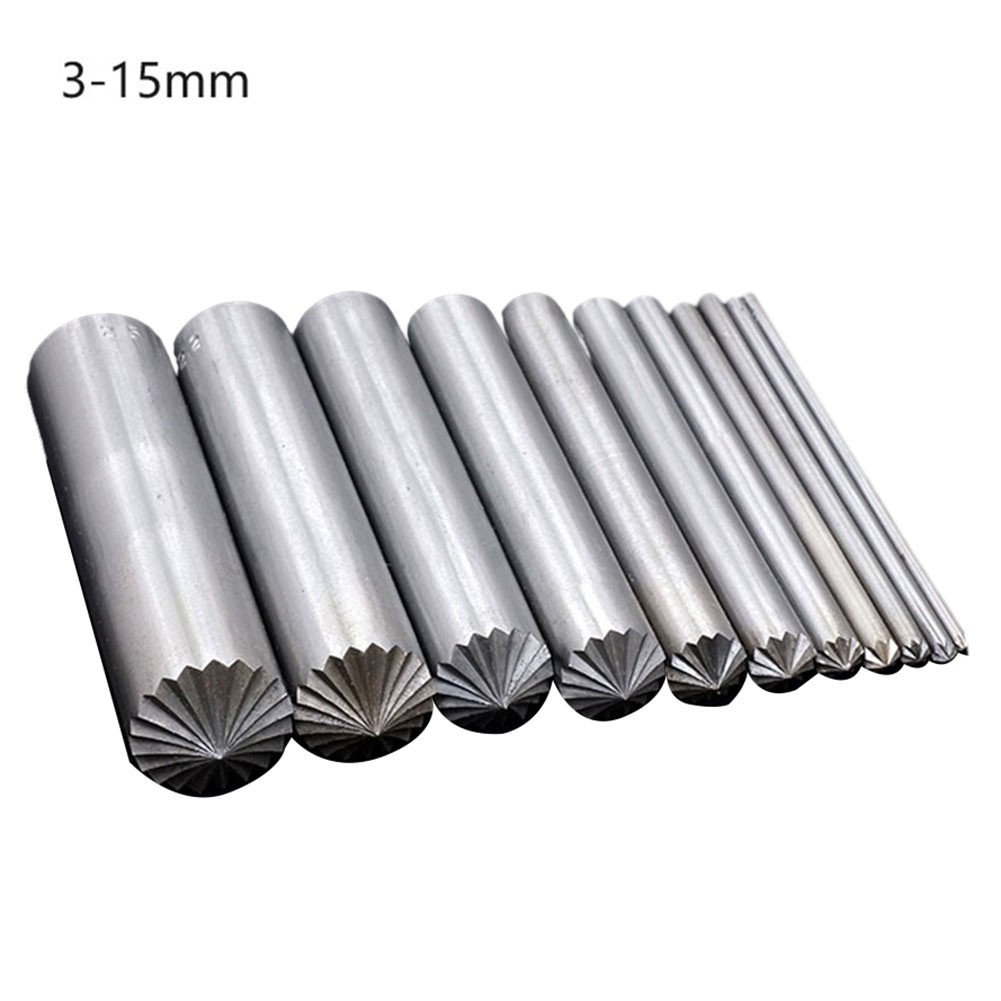 [GIGGLE] Dụng cụ cài đặt lỗ vít hình hoa kim loại 3-15mm Dụng cụ lắp đặt đục lỗ Dụng cụ cầm tay
