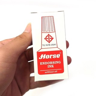 Lọ Mực Bơm Bút Lông Dầu Horse 30ml - Chống Nước, Viết Kính/Nhựa/Gỗ, Chính Hãng
