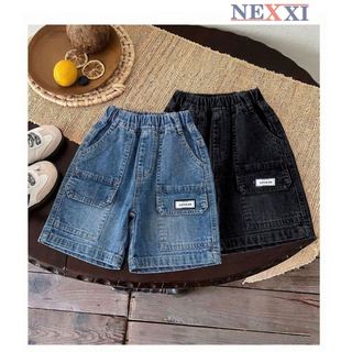 2602.2 Quần jean lửng Nexxi túi logo superior bé trai size 6-15y