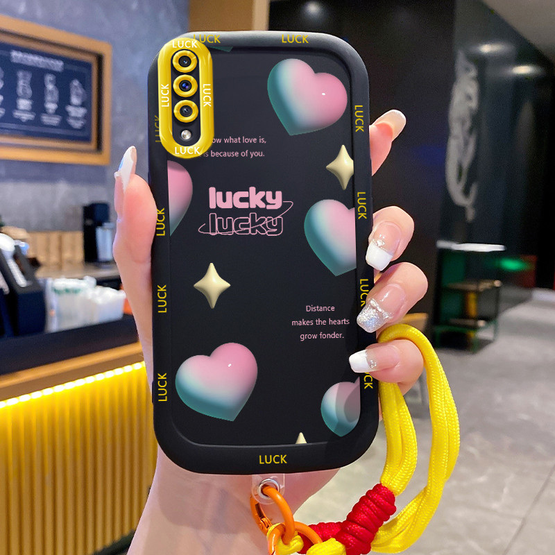 Ốp Lưng Samsung A50 A50s A30s Case Với Lanyard Chống xước