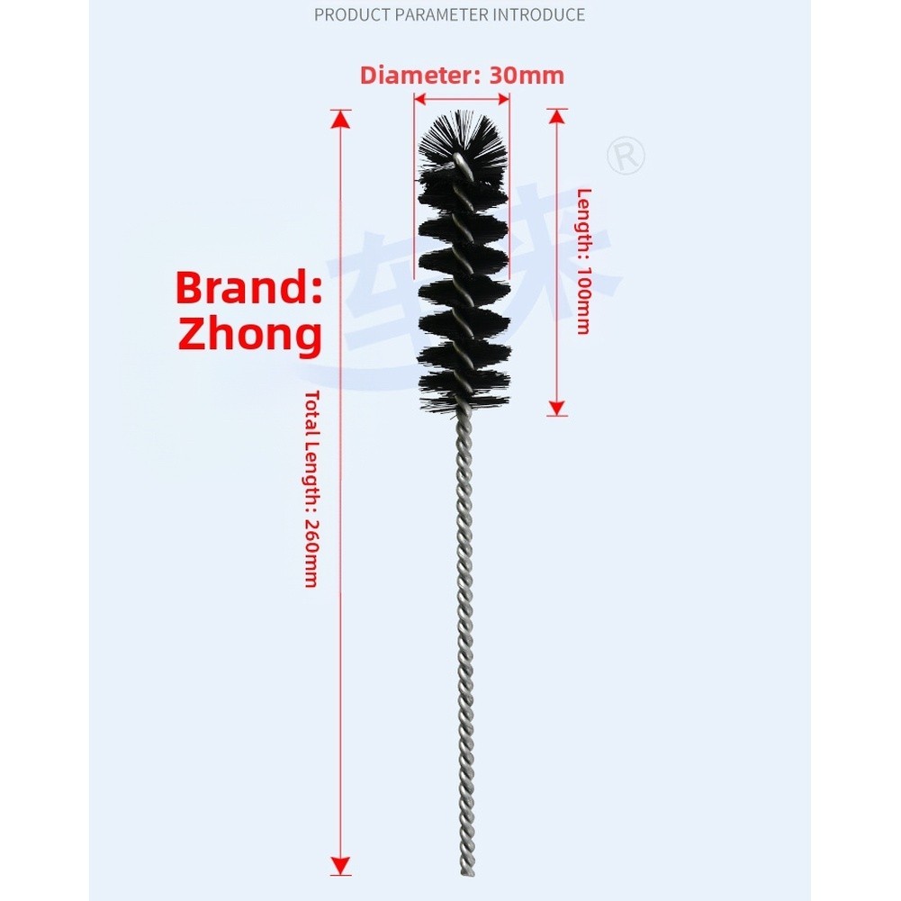 Bàn chải làm sạch tiền gửi Carbon xi lanh Nylon cho van nạp động cơ ô tô