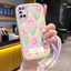 Ốp Lưng OPPO A52 A72 A92 Case Hoa vẽ đẹp Với Lanyard