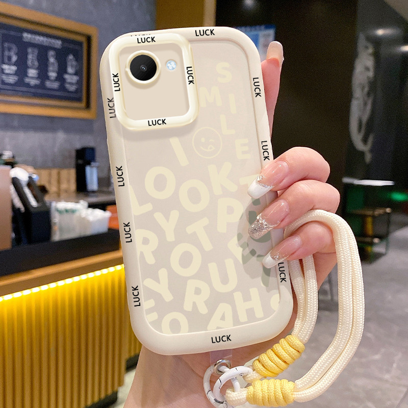 Ốp Lưng Realme C30 C30s Narzo 50i Prime Case Thời trang Với Lanyard