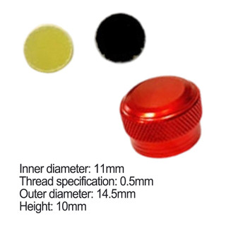 Núm phanh điều chỉnh ống 11 * 0,5mm có đệm dành cho đúc cuộn câu cá