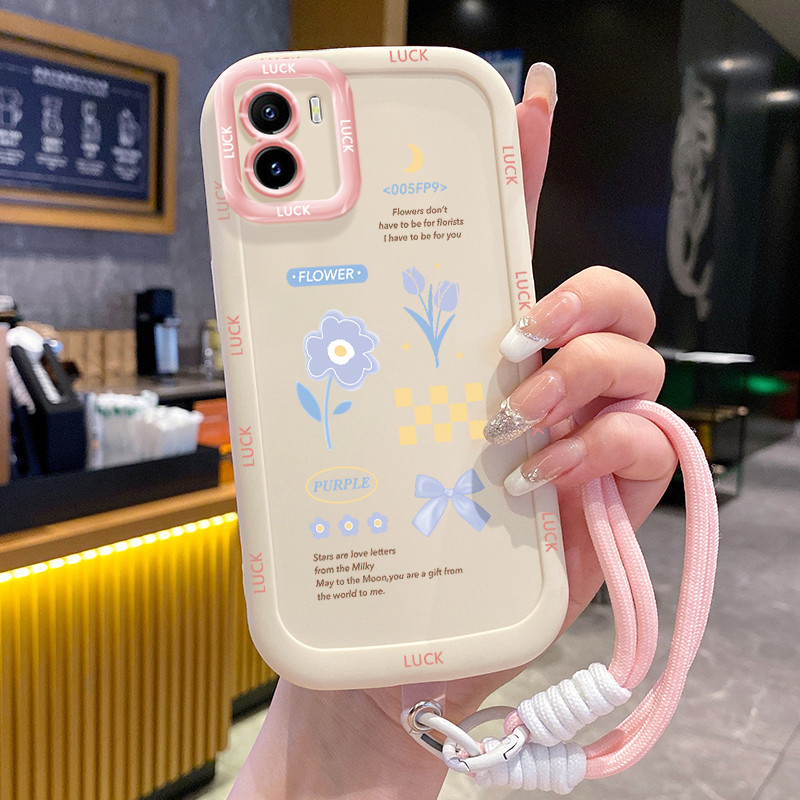 Ốp Lưng VIVO Y15S Y15A Y15C Y01 Case Dễ thương Với Lanyard