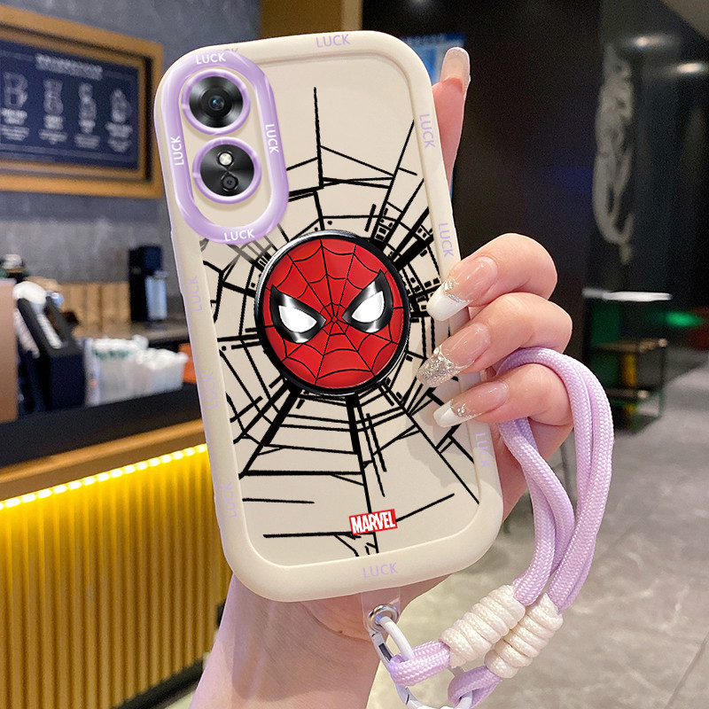 Ốp Lưng OPPO A17 A17K Case Với Lanyard Sáng tạo